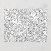 Farbe Ich in B4, die botanische ・ individuell gebe Postkarte (Vorderseite)