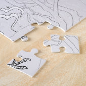 Farbe Ihr eigener Raven Griffin Puzzle (Seite)