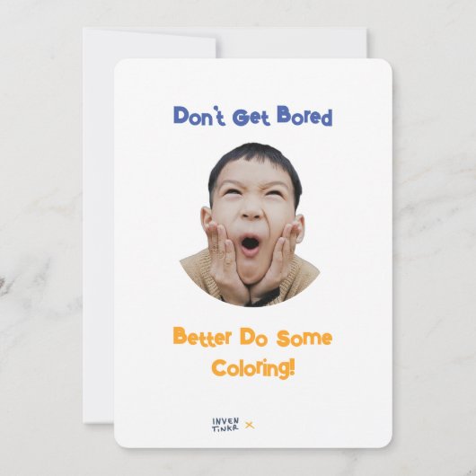 Farbe Ihr eigenes japanisches Art Deco Flashcards  Einladung (Rückseite)