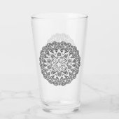 Farbe Ihr eigenes MANDALA - Farbbuch 1 Glas (Rückseite)