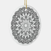 Farbe Ihr eigenes MANDALA - Farbbuch 1 Keramik Ornament (Rechts)