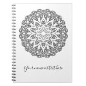 Farbe Ihr eigenes MANDALA - Farbbuch 1 Notizblock (Vorderseite)