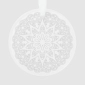 Farbe Ihr eigenes MANDALA - Farbbuch 1 Ornament (Rückseite)
