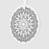 Farbe Ihr eigenes MANDALA - Farbbuch 1 Ornament (Vorderseite)