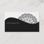 Farbe Ihr eigenes MANDALA - Farbbuch 1 Visitenkarte (Rückseite)