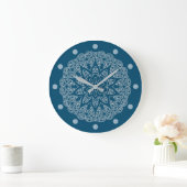 Farbe - Ihr eigenes MANDALA - Farbbuch 1a Große Wanduhr (Zuhause)
