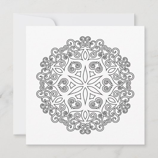 Farbe Ihr eigenes MANDALA - Farbbuch 2 (Vorderseite)