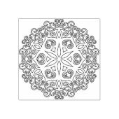 Farbe Ihr eigenes MANDALA - Farbbuch 2 Gummistempel (Prägung)