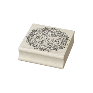 Farbe Ihr eigenes MANDALA - Farbbuch 2 Gummistempel