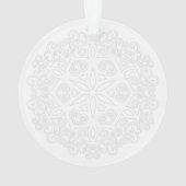 Farbe Ihr eigenes MANDALA - Farbbuch 2 Ornament (Rückseite)