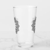 Farbe Ihr eigenes MANDALA - Farbbuch 3 Glas (Links)