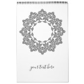 Farbe Ihr eigenes MANDALA - Farbbuch 3 Kalender (Titelbild)