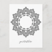 Farbe Ihr eigenes MANDALA - Farbbuch 3 Postkarte (Vorderseite)