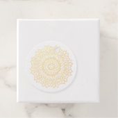 Farbe Ihr eigenes MANDALA - Farbbuch 4 Geschenkanhänger (Mit Box)