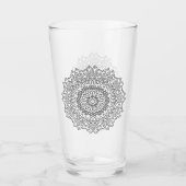 Farbe Ihr eigenes MANDALA - Farbbuch 4 Glas (Vorderseite)