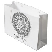 Farbe Ihr eigenes MANDALA - Farbbuch 4 Große Geschenktüte (Rückseite Schrägansicht)