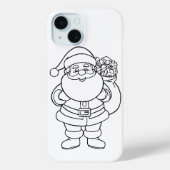 Farbe Ihr eigenes Santa Claus iPhone / iPad Gehäus Case-Mate iPhone Hülle (Rückseite)
