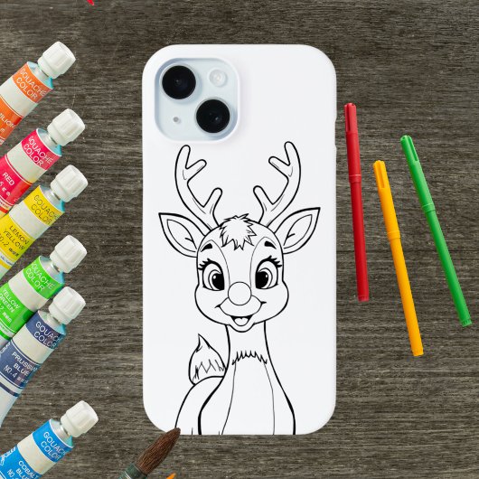 Farbe Ihr eigenes Weihnachtsgeschenk Rudolph iPhon Case-Mate iPhone Hülle