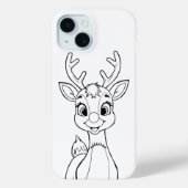 Farbe Ihr eigenes Weihnachtsgeschenk Rudolph iPhon Case-Mate iPhone Hülle (Rückseite)