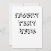 Farbe Ihre eigenen Dank Karte Schmetterling. (Rückseite)