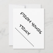 Farbe Ihrer eigenen Flachkarte (Rückseite)