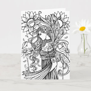 Farbe Ihrer eigenen Kartenhalterung und Blume Karte