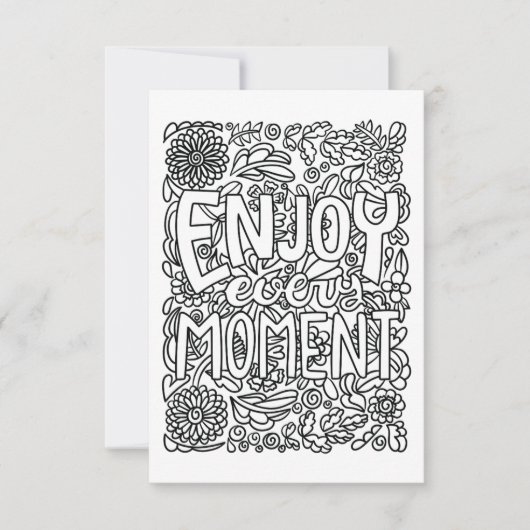 Farbe Ihrer eigenen Note Dankeskarte (Vorderseite)