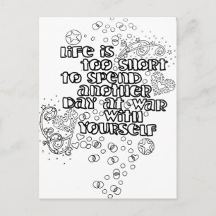 Farbe Ihrer eigenen Postkarte