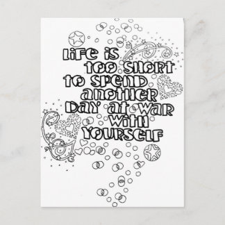 Farbe Ihrer eigenen Postkarte