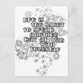 Farbe Ihrer eigenen Postkarte (Vorderseite)