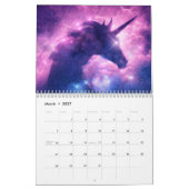 Farbe Ihrer Kinder Einhorn-Kalender Kalender (Mär 2027)