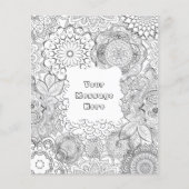 Farbe Ihres eigenen Mandala-Posters Flyer (Vorne)