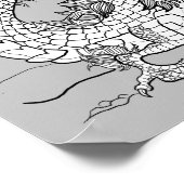 Farbe Ihres eigenen Perlendrachen Poster (Ecke)