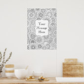 Farbe Ihres eigenen Posters (groß 20x28") Poster (Küche)