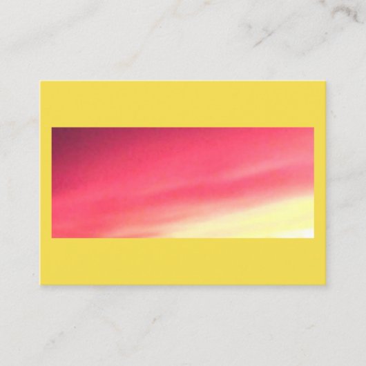 Farbe Illustriert Visitenkarte (Vorderseite)