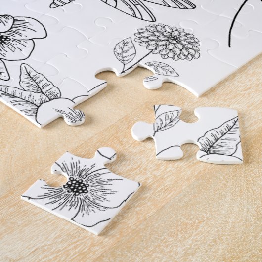 Farbe im eigenen Gartenpuzzle Puzzle (Seite)