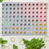 Farbe im Raster Handtuch (Gefaltet)