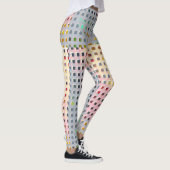 Farbe im Raster Leggings (Rechts)