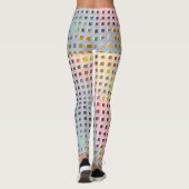Farbe im Raster Leggings (Rückseite)