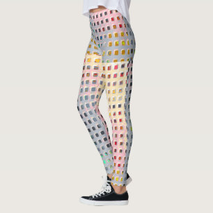 Farbe im Raster Leggings