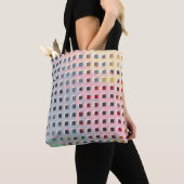 Farbe im Raster Tasche (Von Nahem)