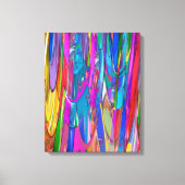 Farbe in Bewegung Leinwanddruck (Vorderseite)