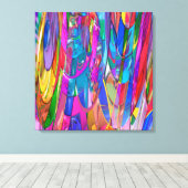 Farbe in Bewegung Leinwanddruck (Insitu (Holzboden))