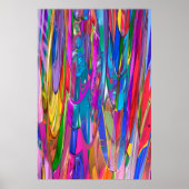 Farbe in Bewegung Poster (Vorne)