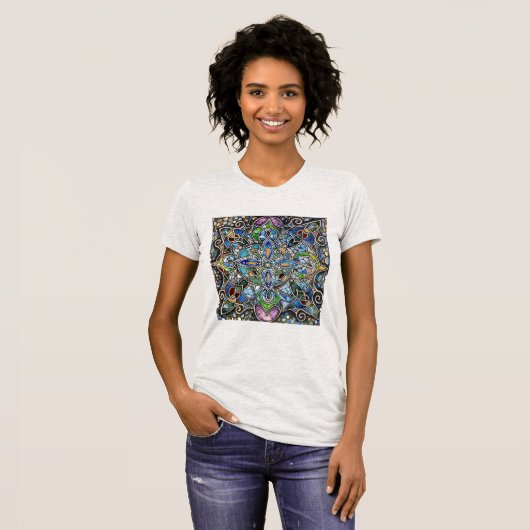 Farbe in Bewegung T-Shirt (Vorne ganz)