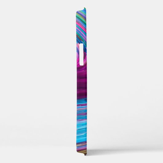 Farbe in Bewegungsserie. Hintergrund Case-Mate iPhone Hülle (Rückseite / Rechts)