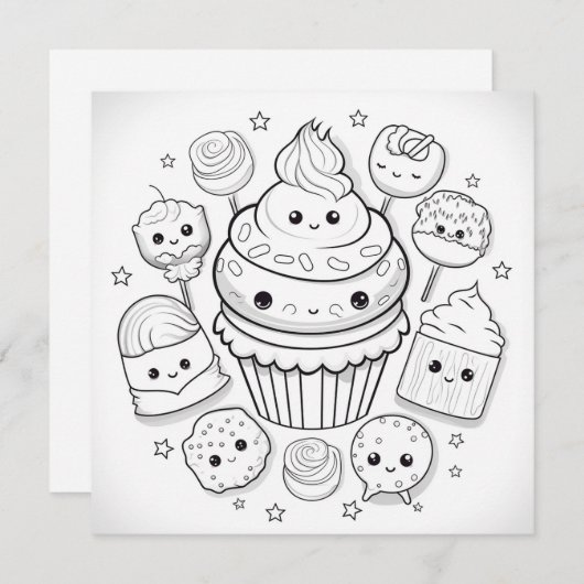 Farbe in Geschenkkarte (Vorne/Hinten)