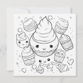 Farbe in Geschenkkarte (Vorderseite)