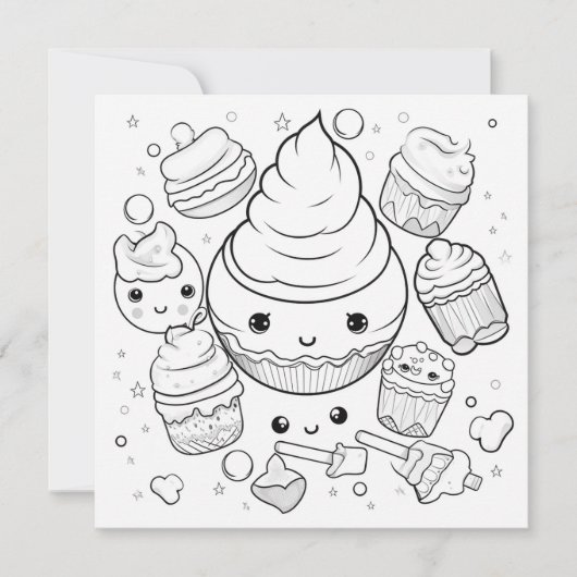 Farbe in Geschenkkarte (Vorderseite)