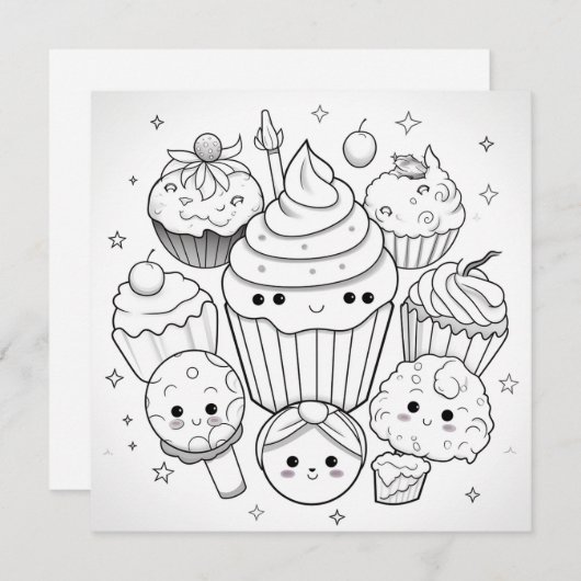 Farbe in Geschenkkarte (Vorne/Hinten)